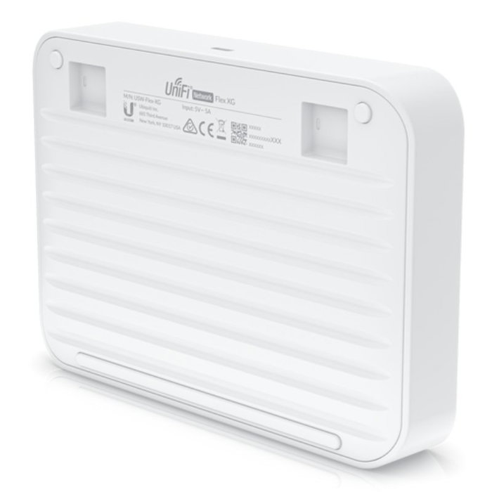 Ubiquiti USW-Flex-XG Switch de capa 2 con 4 puertos 10GbE y entrada PoE+ GbE
